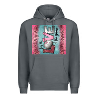Rock for the love of the game volleyball Premium Hoodie - Jasminsmagicworld