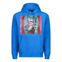 True Royal for the love of the game volleyball Premium Hoodie - Jasminsmagicworld