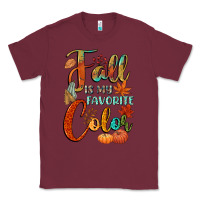 Burgundy fall is my favorite color Classic Tee - CowGirlArtShop