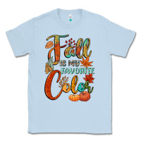 Dusty Blue fall is my favorite color Classic Tee - CowGirlArtShop
