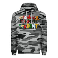 Slate Camo santa's favorite student christmas Premium Hoodie - LillyAllenDesigns