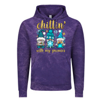 Cloud Purple chillin' with my gnomies Vintage Hoodie - BundleAndBundleShop