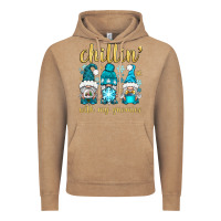 Vintage Coffee chillin' with my gnomies Vintage Hoodie - BundleAndBundleShop