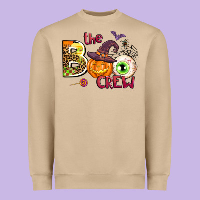 The Boo Crew Heavyweight Sweatshirt Designed By Adodesignshop