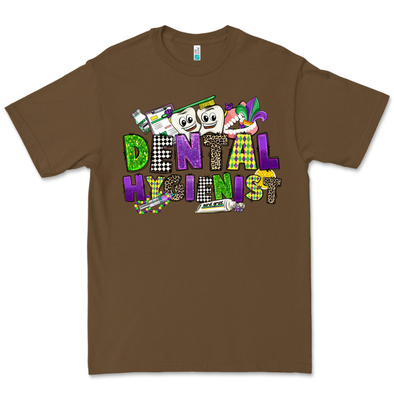 Dental Hygienest Mardi Gras Premium Tee by CowGirlArtShop | Teevron