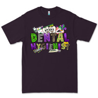 Plum dental hygienest mardi gras Premium Tee - CowGirlArtShop