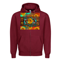 Burgundy with god all things are possible Zipper Hoodie - AdoDesignShop