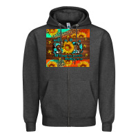 Charcoal Heather with god all things are possible Zipper Hoodie - AdoDesignShop