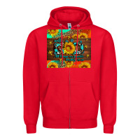 Red with god all things are possible Zipper Hoodie - AdoDesignShop
