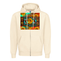 Sandshell with god all things are possible Zipper Hoodie - AdoDesignShop