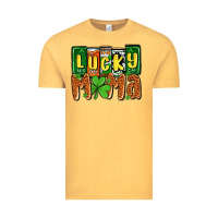 Vintage Mustard St. Patrick's lucky mama Vintage Tee - OliviaCreatesArt