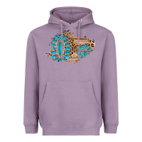 Lavender gemstone wood leopard patch Heavyweight Hoodie - AdoDesignShop