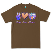 Cacao Peace Love Dental Premium Tee - Jasminsmagicworld
