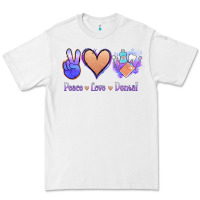 White Peace Love Dental Premium Tee - Jasminsmagicworld