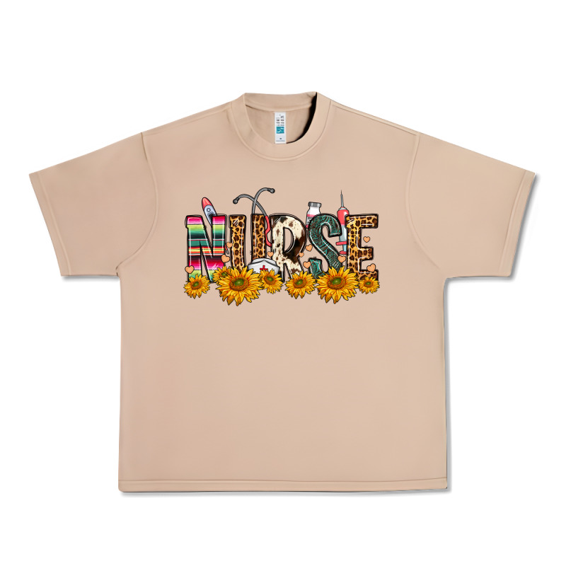 Western Nurse Sunflower Urban Heavy Tee by FaDigitalArtStudio | Teevron