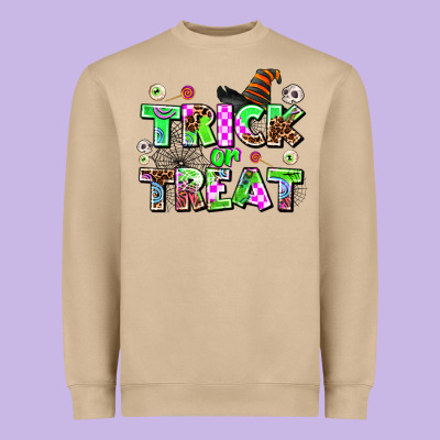 Trıck Or Treat Heavyweight Sweatshirt Designed By Adodesignshop