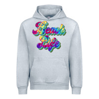 Heather Grey beach life Urban Hoodie - JahusDesignShop