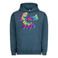 Pigment Midnight Navy beach life Urban Hoodie - JahusDesignShop