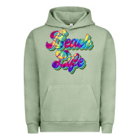 Pigment Oil Green beach life Urban Hoodie - JahusDesignShop