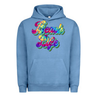 Pigment Pebble Blue beach life Urban Hoodie - JahusDesignShop