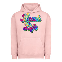 Pigment Salmon beach life Urban Hoodie - JahusDesignShop