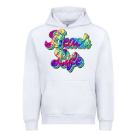 White beach life Urban Hoodie - JahusDesignShop