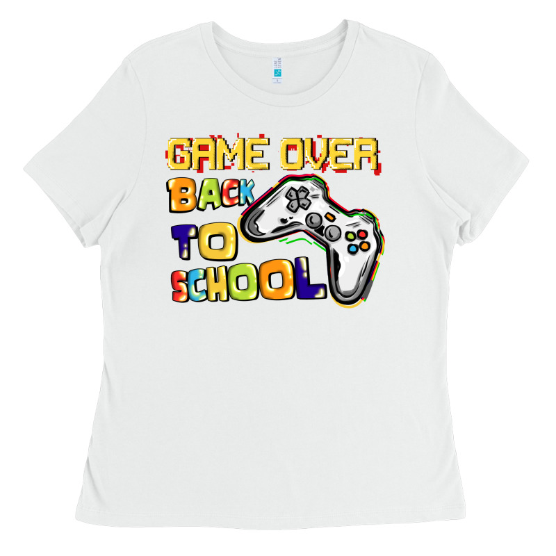 Game Over Back To School Ladies Tee by CowGirlArtShop | Teevron