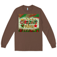 Chestnut christmas vibes tumbler Long Sleeve Tee - BundleAndBundleShop