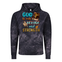 Cloud Black God Is Our Refuge And Strength Vintage Hoodie - BundleAndBundleShop