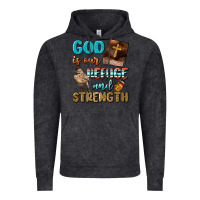 Vintage Black God Is Our Refuge And Strength Vintage Hoodie - BundleAndBundleShop