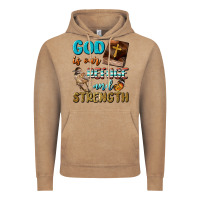 Vintage Coffee God Is Our Refuge And Strength Vintage Hoodie - BundleAndBundleShop