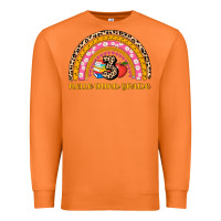 Carrot back to school rainbow hello third grade Premium Sweatshirt - AdoDesignShop