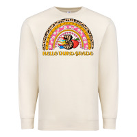 Sandshell back to school rainbow hello third grade Premium Sweatshirt - AdoDesignShop
