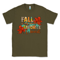 Army Green fall is my second favorite f word Classic Tee - CowGirlArtShop