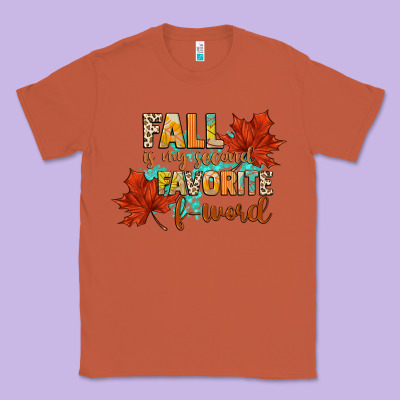 Fall Is My Second Favorite F Word Classic Tee Designed By Cowgirlartshop