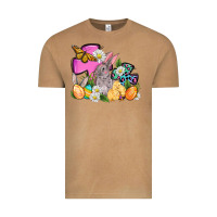 Vintage Camel Easter rabbits and cross Vintage Tee - OliviaCreatesArt