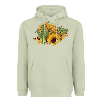 Matcha cactus leopard sunflower glitter  patch Heavyweight Hoodie - AdoDesignShop