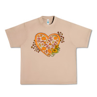 Burro Western Autumn Heart Urban Heavy Tee - FaDigitalArtStudio