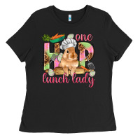 One Hip Lunch Lady Easter Day Ladies Tee | Teevron