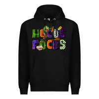 Black Hocus Focus Teacher Halloween Premium Hoodie - LillyAllenDesigns