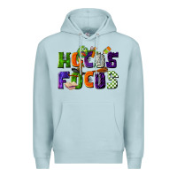 Blue Mist Hocus Focus Teacher Halloween Premium Hoodie - LillyAllenDesigns