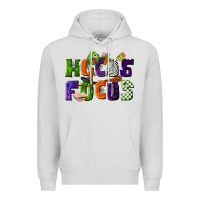 Dove Grey Hocus Focus Teacher Halloween Premium Hoodie - LillyAllenDesigns