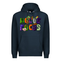 Navy Hocus Focus Teacher Halloween Premium Hoodie - LillyAllenDesigns