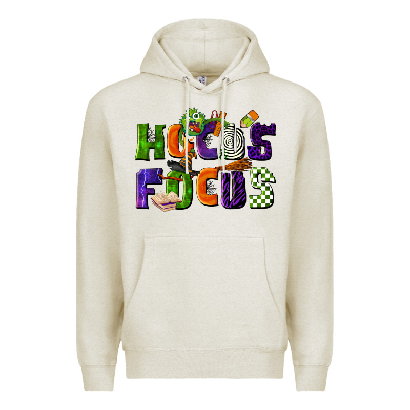 Hocus Focus Teacher Halloween Premium Hoodie by LillyAllenDesigns | Teevron
