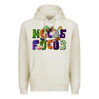Oatmeal Heather Hocus Focus Teacher Halloween Premium Hoodie - LillyAllenDesigns