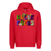 Red Hocus Focus Teacher Halloween Premium Hoodie - LillyAllenDesigns