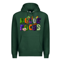 Sports Green Hocus Focus Teacher Halloween Premium Hoodie - LillyAllenDesigns