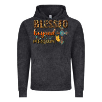 Vintage Black Blessed Beyond Measure Vintage Hoodie - BundleAndBundleShop