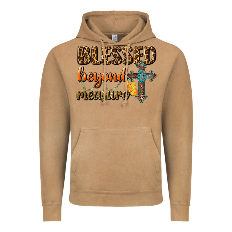 Blessed Beyond Measure Vintage Hoodie by BundleAndBundleShop | Teevron