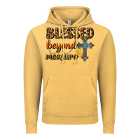 Vintage Mustard Blessed Beyond Measure Vintage Hoodie - BundleAndBundleShop